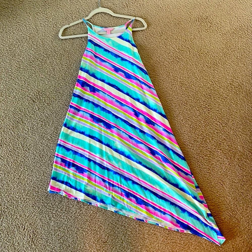 Lilly Pulitzer asymmetrical dress